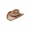 Hats * | Top Selling Resistol Jason Aldean Georgia Boy Mexican Palm Straw Cowboy Hat Natural