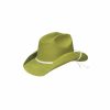 Hats * | Sale Deadwood Trading Hat Company Calamity ( Green) Straw Cowgirl Hat Lime