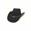 Hats * | Top Selling Bullhide Natural Beauty Shapeable Wool Cowgirl Hat