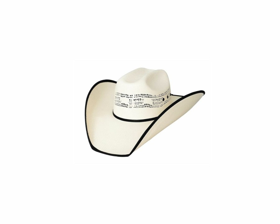 Hats * | Sells Cheap Bullhide Rodeo Scene (20X) Straw Cowboy Hat Natural