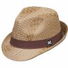 Hats * | Promotions Deadwood Trading Duval Fedora Hat Pecan