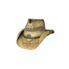 Hats * | Absolute Quality Bullhide Anytime Straw Cowboy Hat Sweated & Dusted