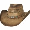 Hats * | Cheaper Bullhide Craving You Straw Cowboy Hat Pecan