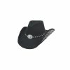 Hats * | Tendy Style Bullhide Lets Get Loud Womens Wool Cowgirl Hat Black