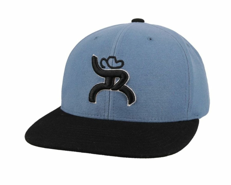 Hats * | Promotions Hooey Hawk Roughy Ball Cap Blue