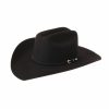 Hats * | Wholesale Silverado Cheyenne Wool Cowboy Hat Black