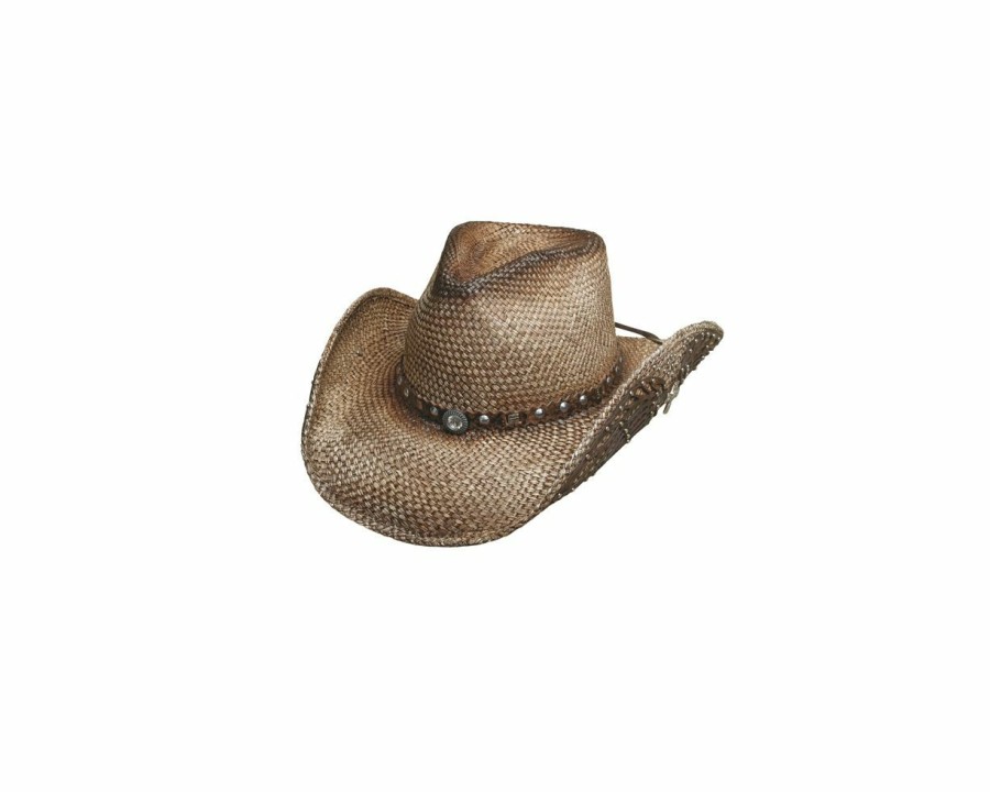 Hats * | Sells Cheap Bullhide Western Inspiration Straw Cowgirl Hat Natural