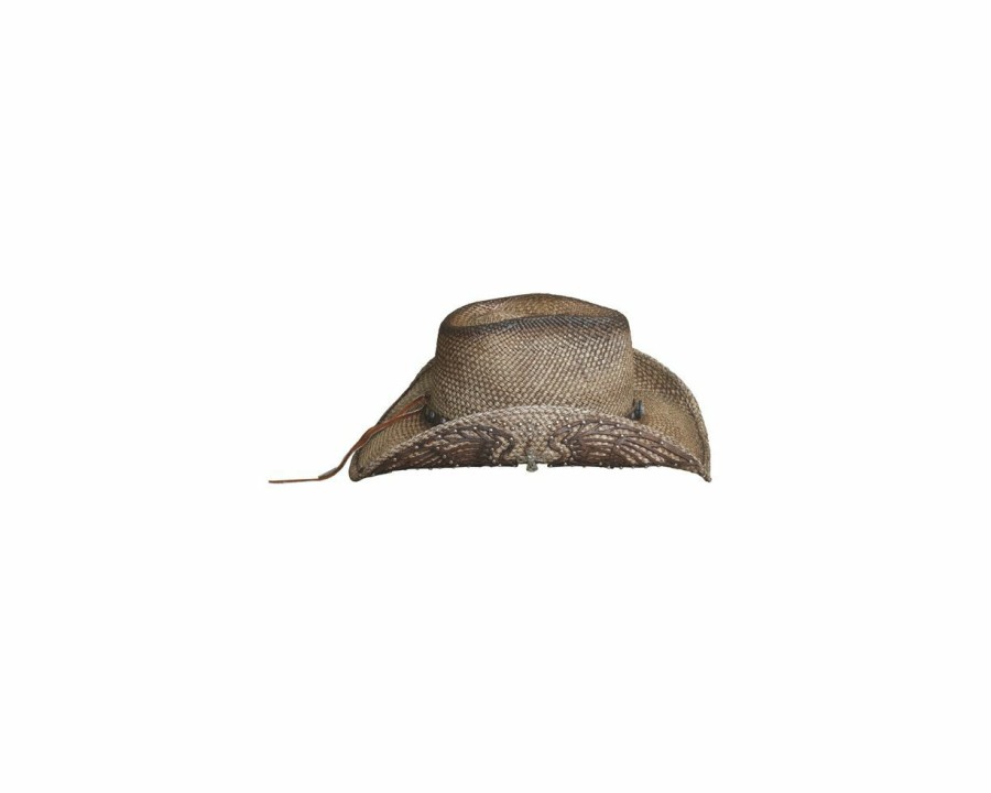 Hats * | Sells Cheap Bullhide Western Inspiration Straw Cowgirl Hat Natural