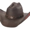 Hats * | Less Expensive Bullhide Be Cowboy Straw Cowboy Hat