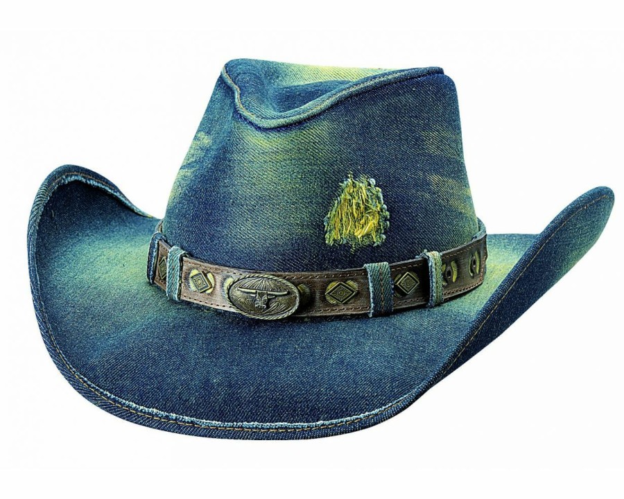 Hats * | Top Selling Bullhide Nonstop Cowgirl Hat Denim