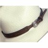 Hats * | Excellent Quality M And F Western Products Inc. Rugged Floral Hat Band Tan