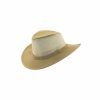 Hats * | Shoping Model Dorfman Pacific Bush Soaker Canvas Australian Hat